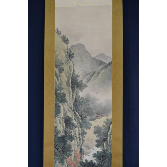 真作】西村秀岳/山水漁師図/掛軸☆宝船☆AA-662の通販 by 掛軸 真作】西村秀岳/山水漁師図/掛軸☆宝船☆AA-662の通販 by 掛軸