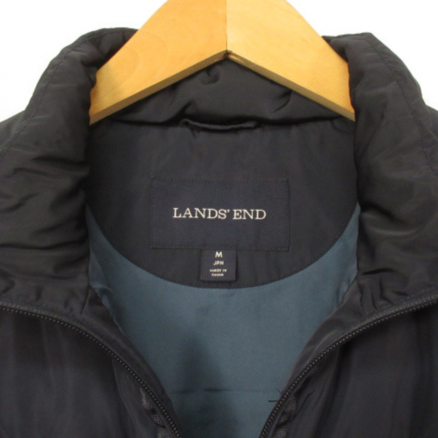 LANDS'END - ランズエンド LANDS' END ジャケット ダウンベスト M 紺の ...