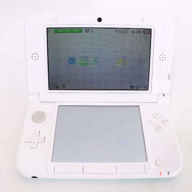 NINTENDO 3DS LL ACアダプター付き　ミントグリーン　USED 1