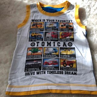 タカラトミー(Takara Tomy)のTOMICA タンクトップ　110サイズ(Tシャツ/カットソー)