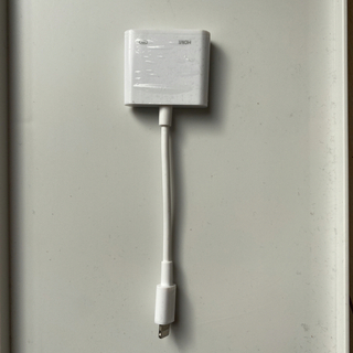 iPhone用HDMI変換ケーブル(映像用ケーブル)