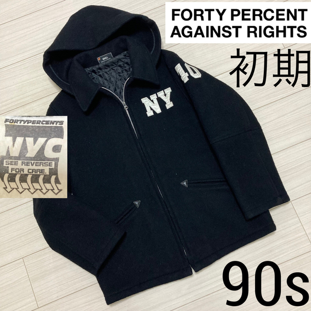 激レア　forty percents against  rights wtaps