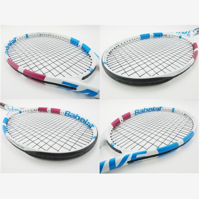 中古 テニスラケット バボラ ピュア ドライブ チーム ホワイト 2019年モデル (G1)BABOLAT PURE DRIVE TEAM WH 2019