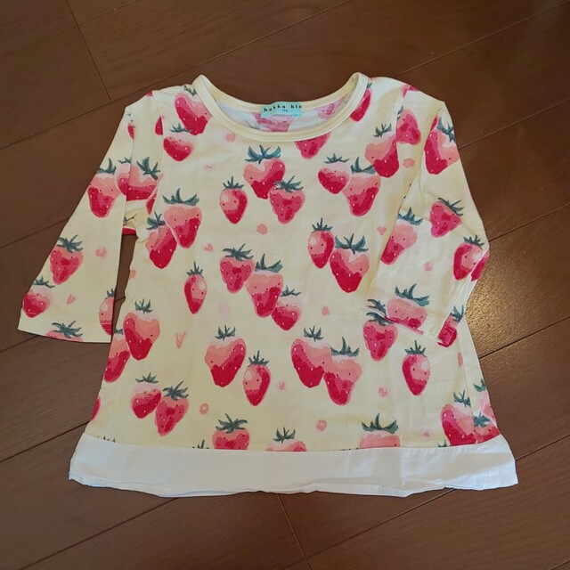 hakka kids(ハッカキッズ)のハッカキッズ⭐️七分袖トップス120 キッズ/ベビー/マタニティのキッズ服女の子用(90cm~)(Tシャツ/カットソー)の商品写真