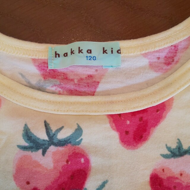 hakka kids(ハッカキッズ)のハッカキッズ⭐️七分袖トップス120 キッズ/ベビー/マタニティのキッズ服女の子用(90cm~)(Tシャツ/カットソー)の商品写真