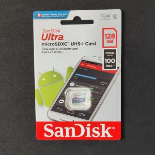 サンディスク(SanDisk)の新品未使用 microSD SanDisk Ultra 128GB(その他)