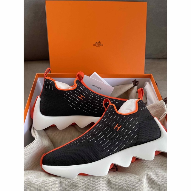 メーカー公式ショップ】 Hermes - 入手困難完売品エクレールスニーカー