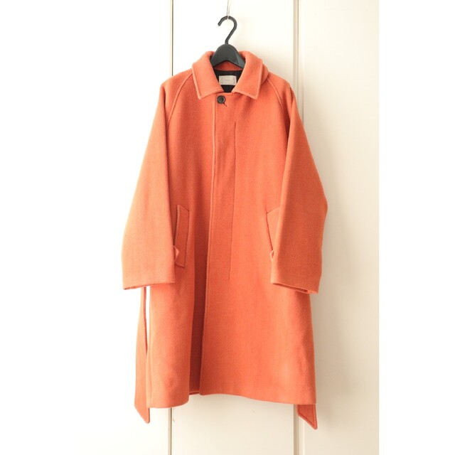 値引販売 cantate Balmacaan Coat 48 オレンジ メンズ | bca.edu.gr