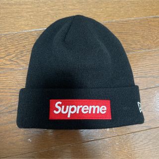 シュプリーム(Supreme)のSupreme ビーニー　ブラック(ニット帽/ビーニー)