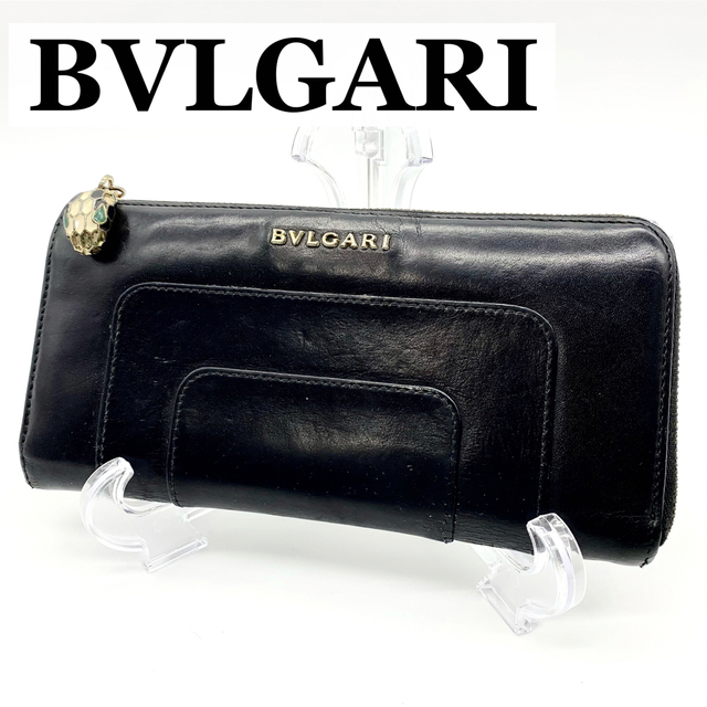 正規逆輸入品】 極美品‼️ ブルガリ BVLGARI 財布 長財布 tdh