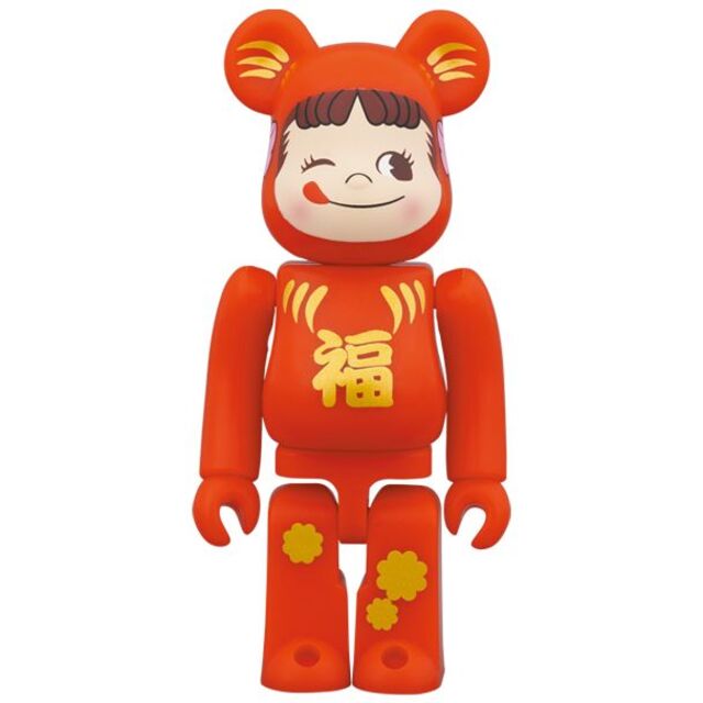 BE＠RBRICK 達磨ペコちゃん&ポコちゃん 100%&400% 4体セット 沸騰