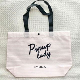 エモダ(EMODA)のEMODA エモダ　限定 ショッパー バッグ　Pinup Lady  ピンク(トートバッグ)