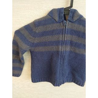 プチバトー(PETIT BATEAU)のプチバトー☆86cm紺カーディガン(カーディガン/ボレロ)