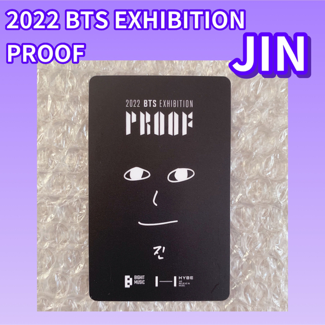 防弾少年団(BTS)(ボウダンショウネンダン)のBTS ジン  PROOF  展示会　韓国　ラキドロ エンタメ/ホビーのタレントグッズ(アイドルグッズ)の商品写真