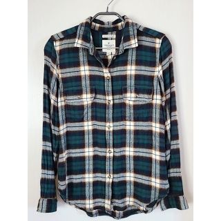 アメリカンイーグル(American Eagle)の⭐美品⭐ アメリカンイーグル チェックシャツ 厚地(シャツ/ブラウス(長袖/七分))