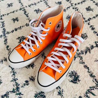 コンバース(CONVERSE)のコンバース　オレンジ(スニーカー)