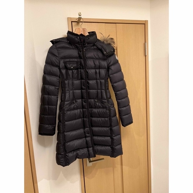 MONCLER フォックス ファー モンティコール ダウン 黒 モンクレール