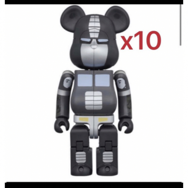 MEDICOM TOY(メディコムトイ)のBE@RBRICK × TRANSFORMERS BLACK  エンタメ/ホビーのフィギュア(その他)の商品写真