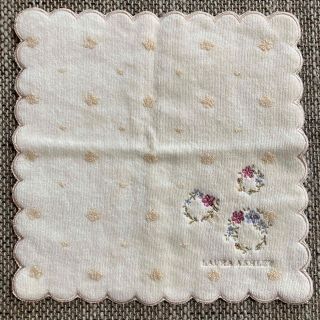 ローラアシュレイ(LAURA ASHLEY)のLAURA ASHLEY ハンドタオル　未使用(ハンカチ)