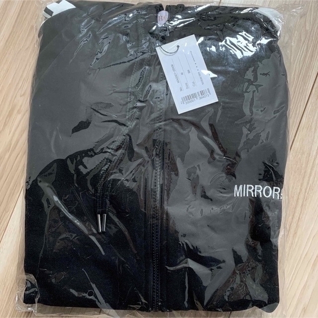 MIRROR9 Line logo zip hoodie