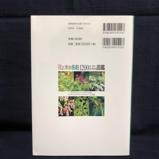 「花と木の名前」1200がよくわかる図鑑 エンタメ/ホビーの本(趣味/スポーツ/実用)の商品写真