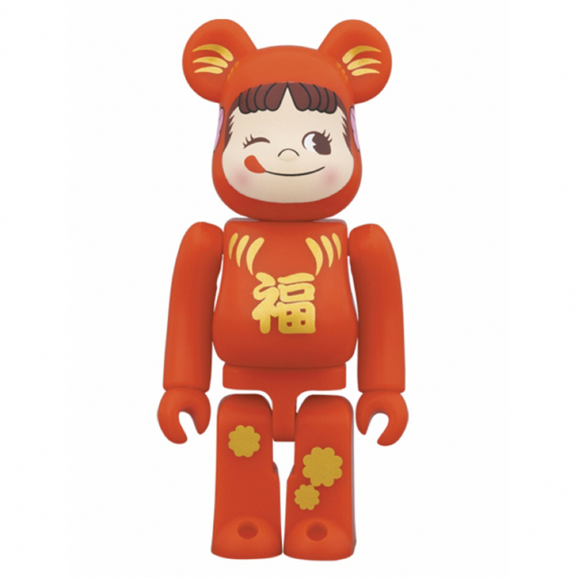 BE＠RBRICK 達磨 ペコちゃん & ポコちゃん 100% & 400%おもちゃ/ぬいぐるみ