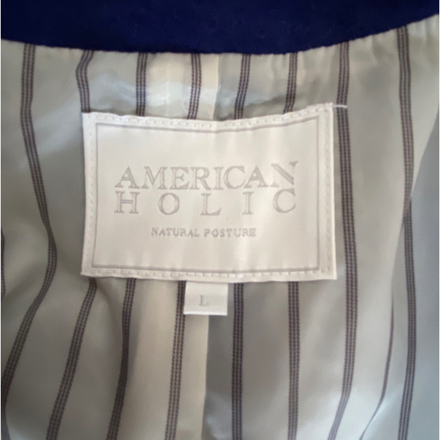 AMERICAN HOLIC(アメリカンホリック)のアメリカンホリック　ロングコート レディースのジャケット/アウター(ロングコート)の商品写真