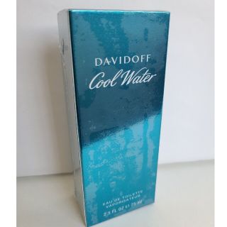 ダビドフ(DAVIDOFF)の新品未開封ダビドフ　クールウォーター　オードトワレ75ml(香水(男性用))