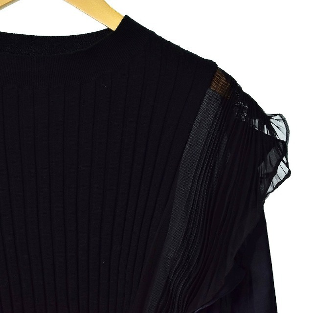 sacai(サカイ)のsacai 20SS SYNTHETIC PANEL LONG SLEEVE 2 レディースのトップス(ニット/セーター)の商品写真