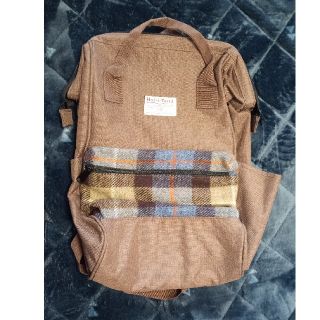 HARRIS TWEED グレージュ3wayリュック お買い得！週末お値下げ中