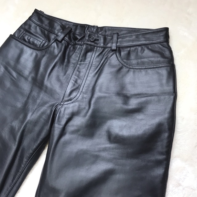 Paul Smith - 【極美品】大きいサイズ Paul Smith LONDON レザーパンツ ... 美品 Paul Smith ポールスミス レザーパンツ 牛革 サイズXL