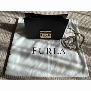 フルラ(Furla)のフルラ　メトロポリス　ブラック(ショルダーバッグ)