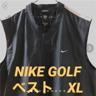 ナイキ(NIKE)の美品　NIKE GOLF ナイキゴルフ　ベスト(ウエア)