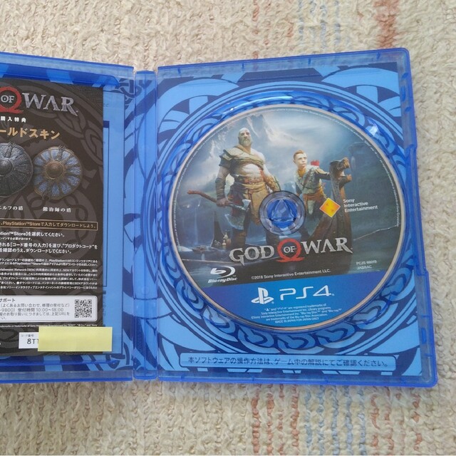 PlayStation4(プレイステーション4)の【美品】 ゴッド・オブ・ウォー GOD OF WAR PS4 エンタメ/ホビーのゲームソフト/ゲーム機本体(家庭用ゲームソフト)の商品写真