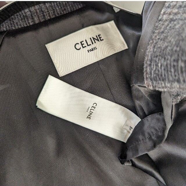 celine(セリーヌ)の至極美品　21AW　セリーヌ「TEEN KNIGHT POEM」チェスターコート メンズのジャケット/アウター(チェスターコート)の商品写真