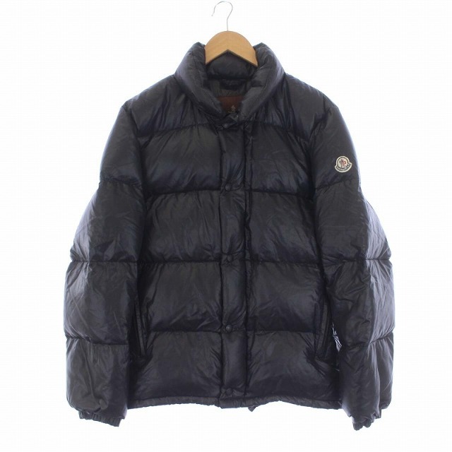 MONCLER 茶タグ VENISE ダウンジャケット ワッペン スタンドカラー