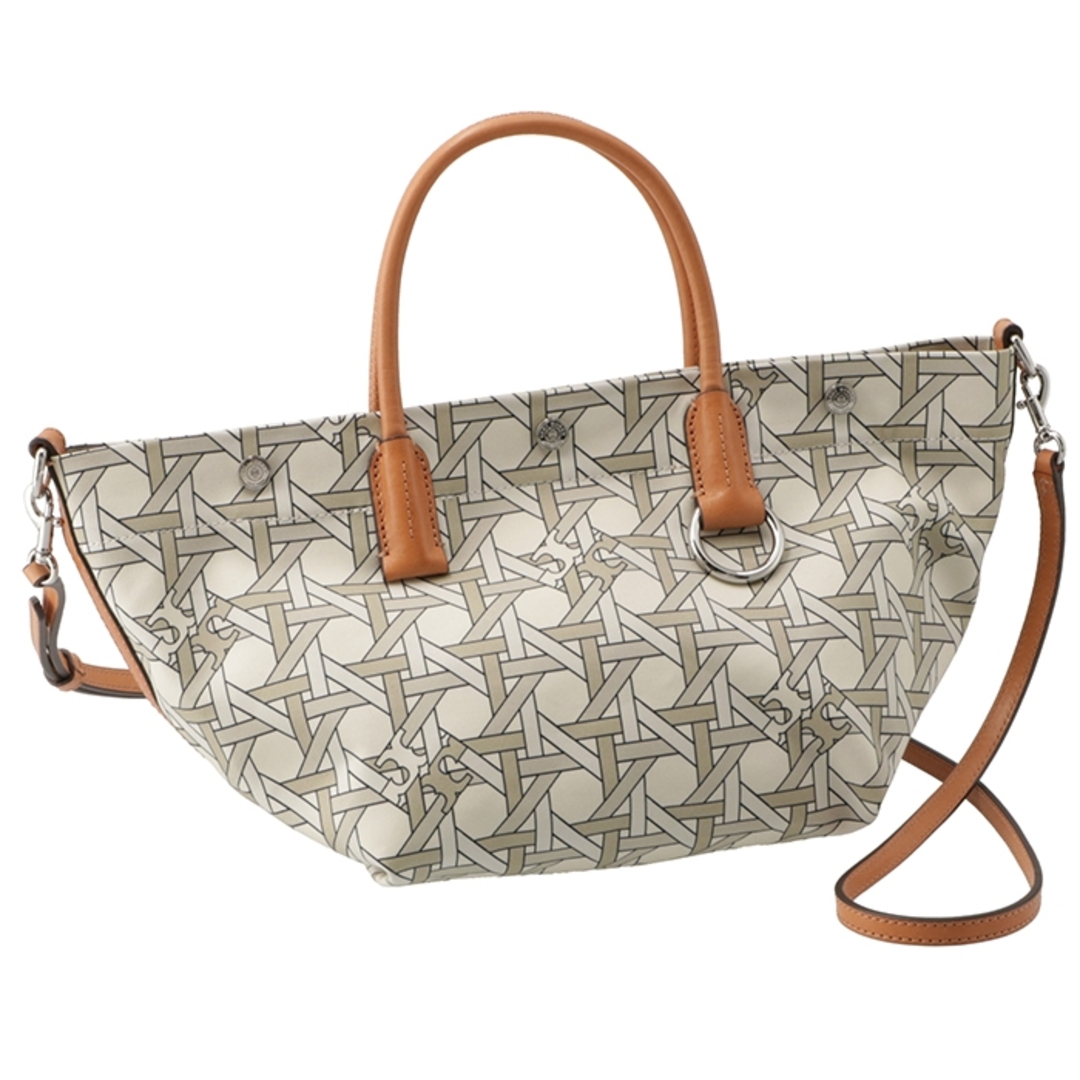 Tory Burch(トリーバーチ)のトリーバーチ TORY BURCH トートバッグ バスケットウィーブ スモール キャンバス トート 139025 0001 100 レディースのバッグ(ハンドバッグ)の商品写真