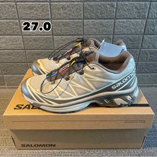 サロモン(SALOMON)のSalomon XT-6 GTX khaki 27.0cm(スニーカー)