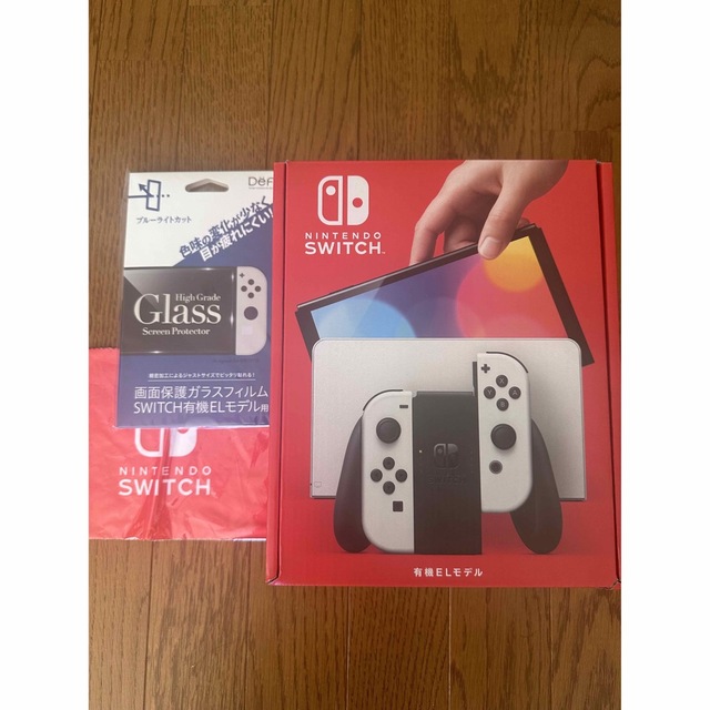 【新品】即発送 Nintendo Switch 有機ELモデル  色：ホワイト