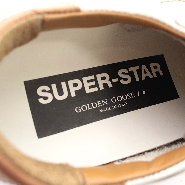 GOLDEN GOOSE(ゴールデングース)のGOLDEN GOOSE SUPERSTAR スニーカー ダメージ加 24 白 レディースの靴/シューズ(スニーカー)の商品写真