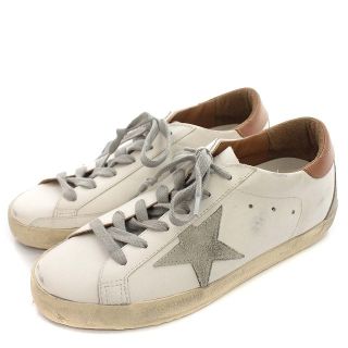 ゴールデングース(GOLDEN GOOSE)のGOLDEN GOOSE SUPERSTAR スニーカー ダメージ加 24 白(スニーカー)