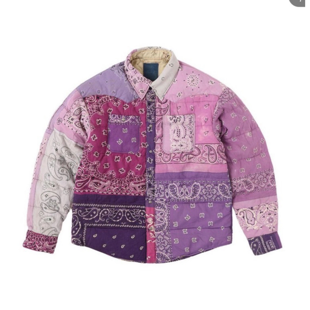 visvim 2022 ICT KERCHIEF DOWN JKT purple