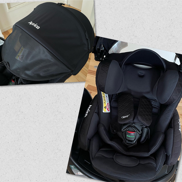 Aprica(アップリカ)の美品♡チャイルドシート♡アップリカ フラディア グロウ ISOFIX プレミアム キッズ/ベビー/マタニティの外出/移動用品(自動車用チャイルドシート本体)の商品写真