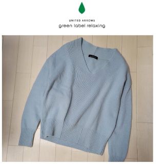 ユナイテッドアローズグリーンレーベルリラクシング(UNITED ARROWS green label relaxing)のグリーンレーベルリラクシング 切り替えニット(ニット/セーター)