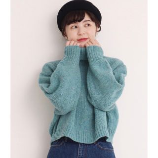 チャイルドウーマン(CHILD WOMAN)の【お値下げ不可】 キルカラツイード タートルNT CHILDWOMAN (ニット/セーター)