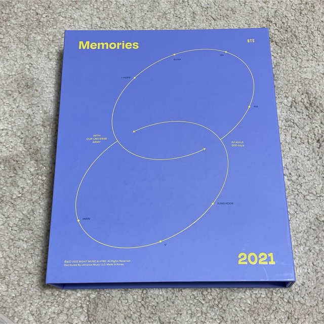 BTS Memories 2021 DVD 日本語字幕ありランダムトレカなし