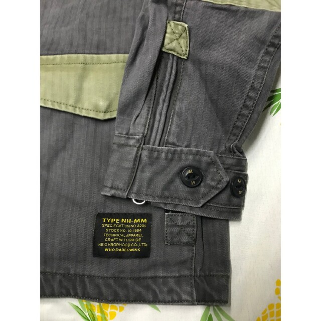 人気大割引 gilet 06ss リメイク 3rd デニムジャケット型 ミリタリー