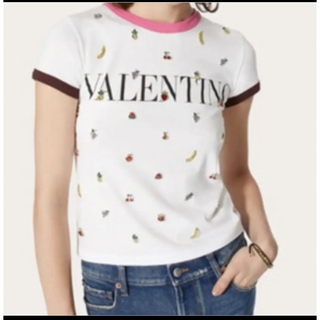 ヴァレンティノ(VALENTINO)のVALENTINO  ストーン　Tシャツ新品タグ(Tシャツ(半袖/袖なし))