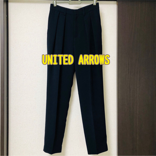 ユナイテッドアローズ(UNITED ARROWS)のUNITEDARROWS レディース スラックス ダークネイビー M アローズ (スーツ)