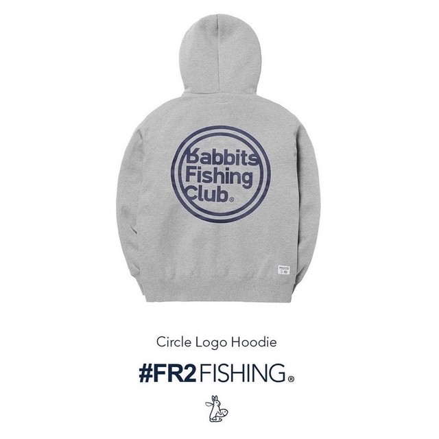 FR2 Fishing Circle Logo Hoodie M